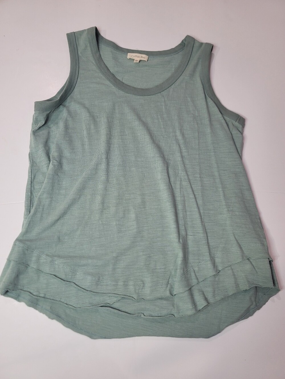 Cotton Bleu Tank Small